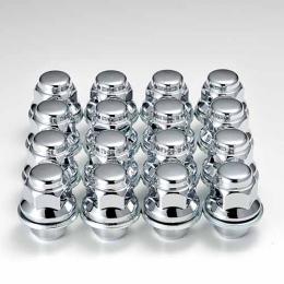 トヨタ『純正タイプ』 4穴アルミホイール用ナット37mmショート クロームメッキ1台分