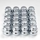 ホンダ『純正タイプ』5穴 ホイール用ショートナット　クロームメッキ1台分20個