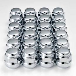 ホンダ『純正タイプ』6穴 ホイール用ショートナット　クロームメッキ1台分24個