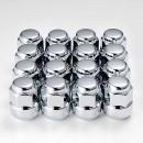 ホンダ『純正タイプ』 4穴ホイール用ロングナット クロームメッキ1台分16個