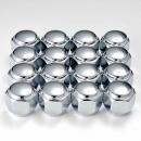 ダイハツ軽『純正タイプ』4穴アルミホイール用ナット　クロームメッキ1台分