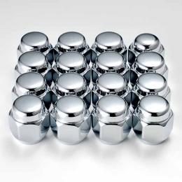 スバル軽(旧)『純正タイプ』4穴アルミホイール用ナット　クロームメッキ1台分