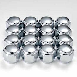 スバル軽(新)『純正タイプ』4穴アルミホイール用ナット　クロームメッキ1台分