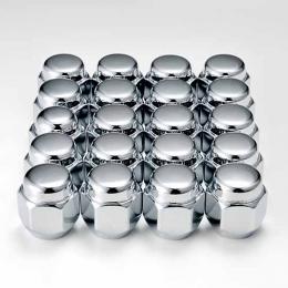 スバル軽(旧)『純正タイプ』5穴アルミホイール用ナット　クロームメッキ1台分