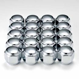 ダイハツ軽『純正タイプ』5穴アルミホイール用ナット　クロームメッキ1台分