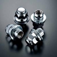 トヨタ『純正タイプ』 4穴アルミホイール用ナット37mmショート クロームメッキ1台分