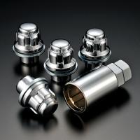 トヨタ『純正タイプ』アルミホイール用ロックナット37mmショートクロームメッキ4個セット