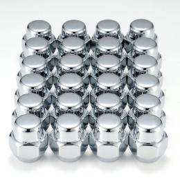 マツダ普通車『純正タイプ』6穴アルミホイール用ナット　クロームメッキ24個1台分